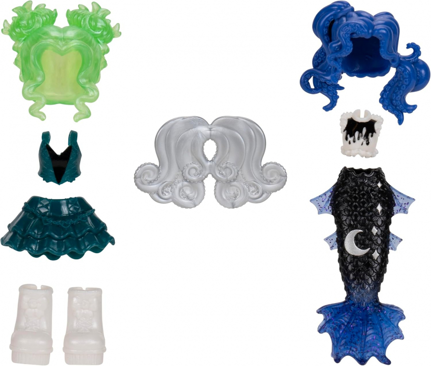 Royale High series 3 Dark Mystic Mermaid doll