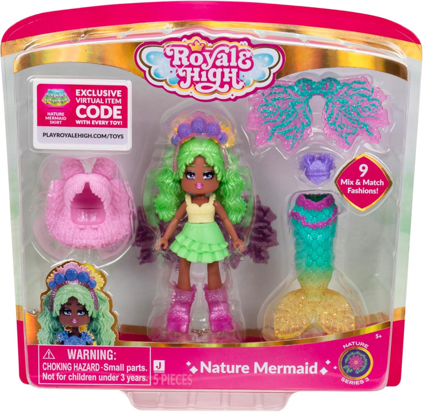 Royale High series 3 Nature Mermaid doll