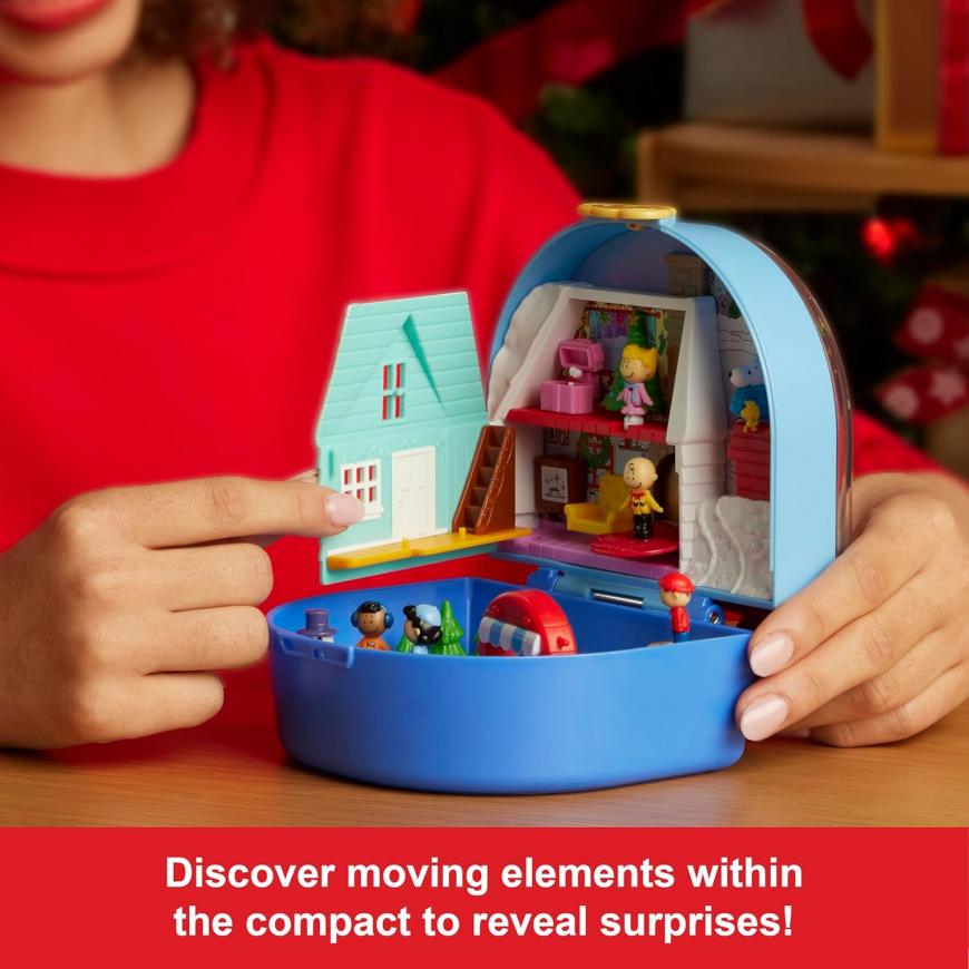 Polly Pocket Collector Compact Peanuts Holiday