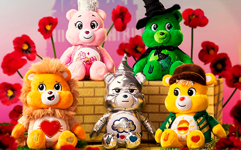 Care Bears x Wicked Fun Size Plush toys