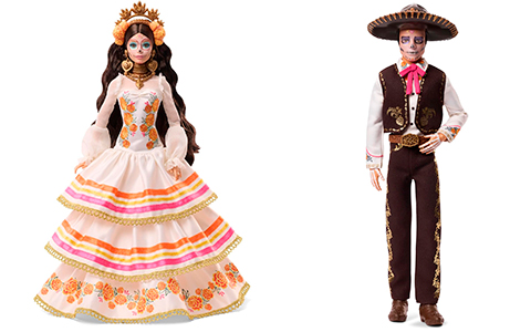 Barbie Signature Dia de Muertos 2025 dolls Barbie and Ken