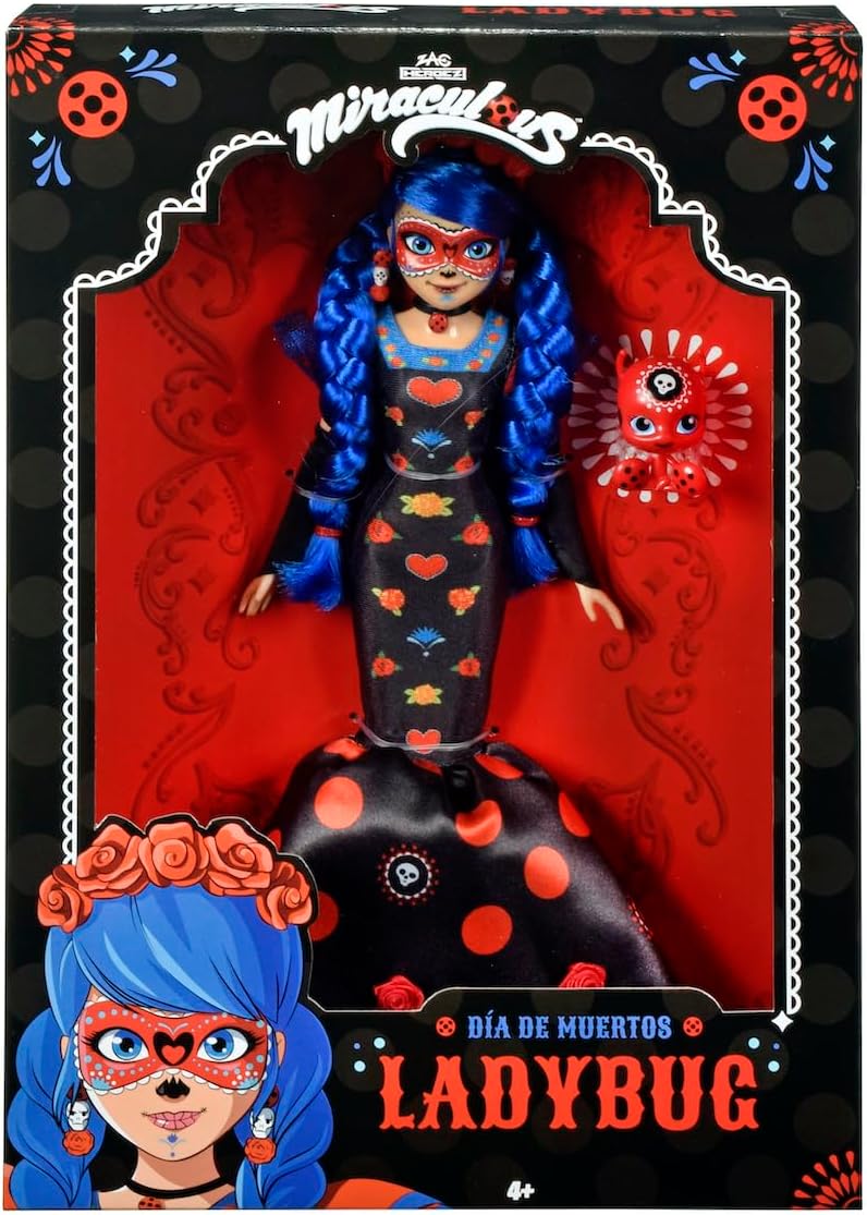 Miraculous Ladybug Dia de Muertos Ladybug doll