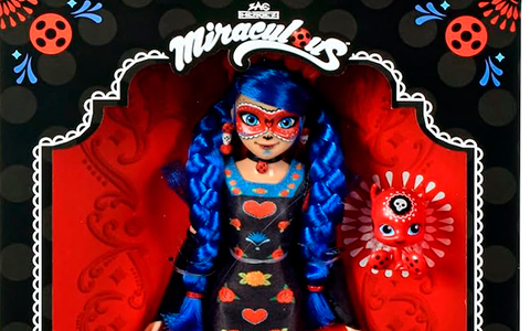Miraculous Ladybug Dia de Muertos Ladybug doll