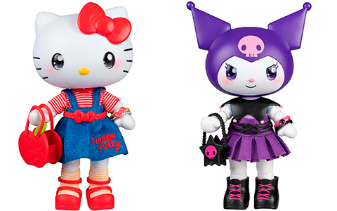 Hello Kitty Articulated Dolls from Jazwares