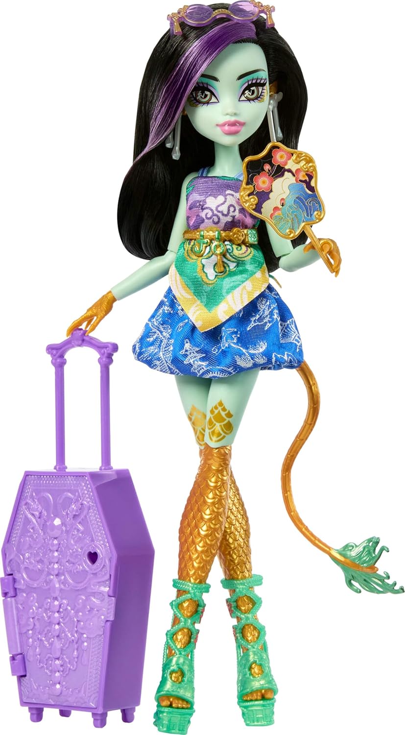 Monster High Skulltimate Secrets Destination Gore-Geous Oasis Jinafire Long doll JDR52