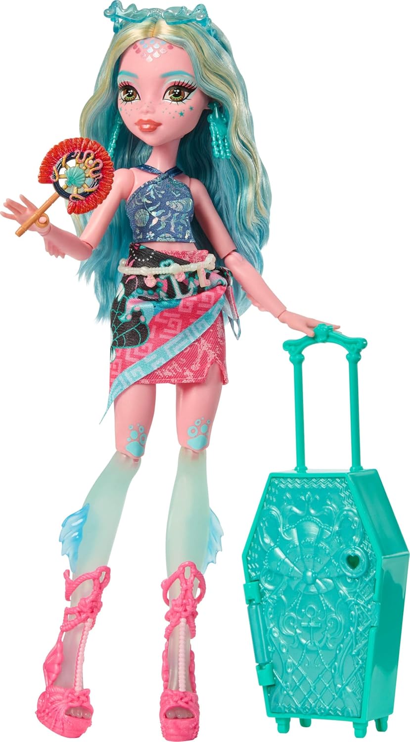 Monster High Skulltimate Secrets Destination Gore-Geous Oasis Lagoona Blue doll JDR51