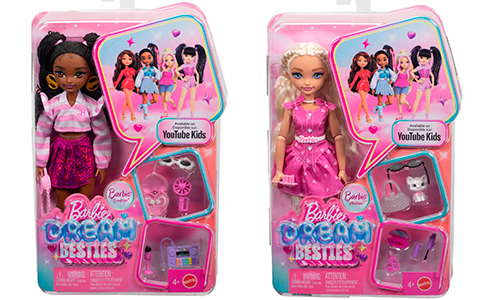 Barbie Dream Besties core refresh Malibu and Brooklyn dolls