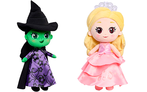 Wicked 8-inch Plush dolls Glinda and Elphaba