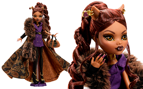 Monster High Skullector House of Wolf Clawdeen Wolf doll