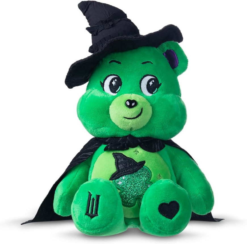 Care Bears x Wicked Fun Size Plush Good Luck Bear as Elphaba