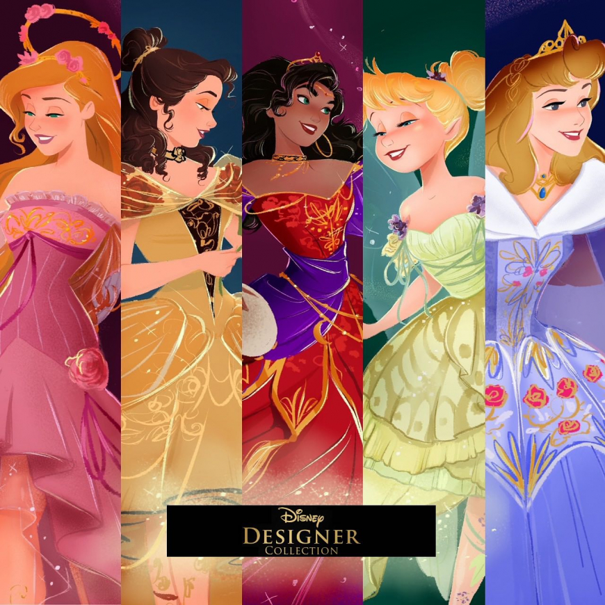 2025 Limited Edition Disney Designer Collection dolls art