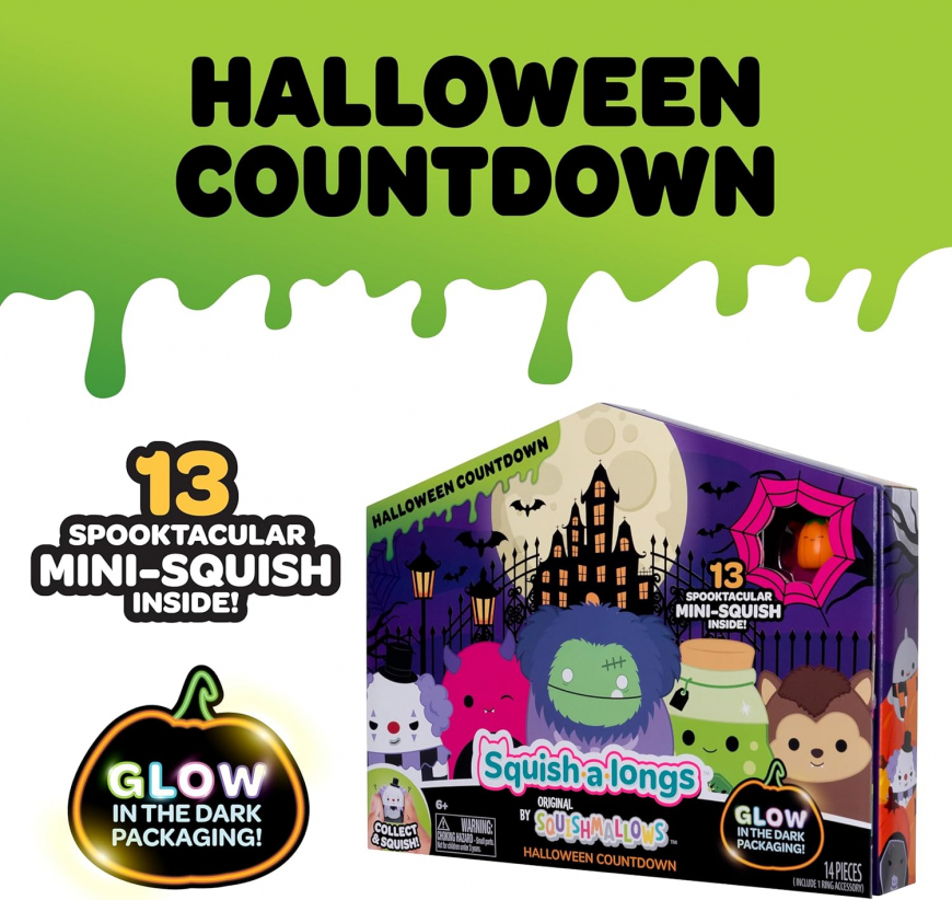 Squish-a-longs Halloween Countdown Calendar 2025