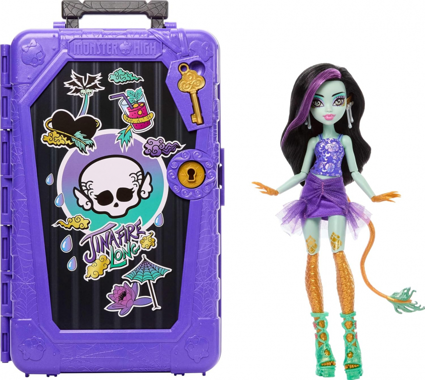 Monster High Skulltimate Secrets Destination Gore-Geous Oasis Jinafire Long doll JDR52