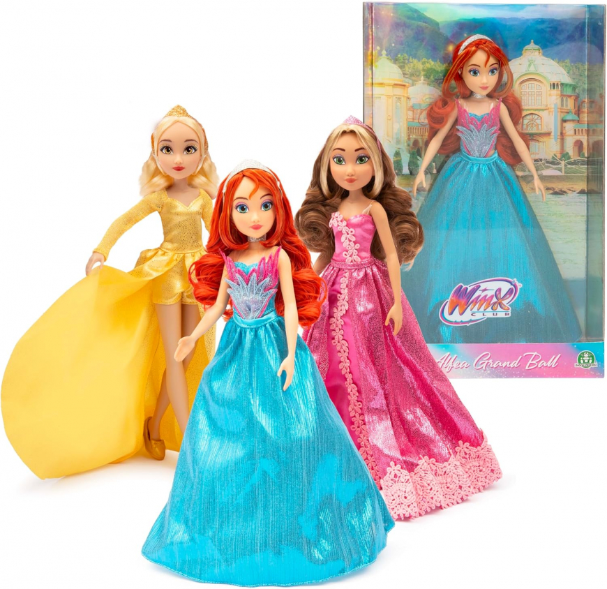 Winx Club Reboot the Alfea Grand Ball Bloom doll