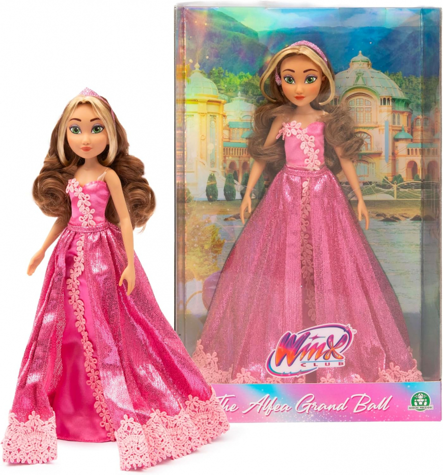 Winx Club Reboot the Alfea Grand Ball Flora doll