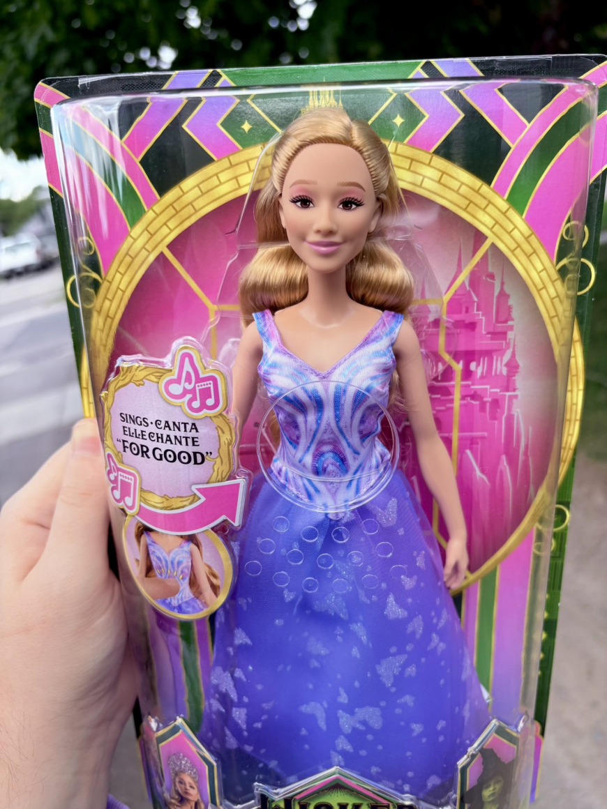 Wicked 2 singing Elphaba doll in real life photos