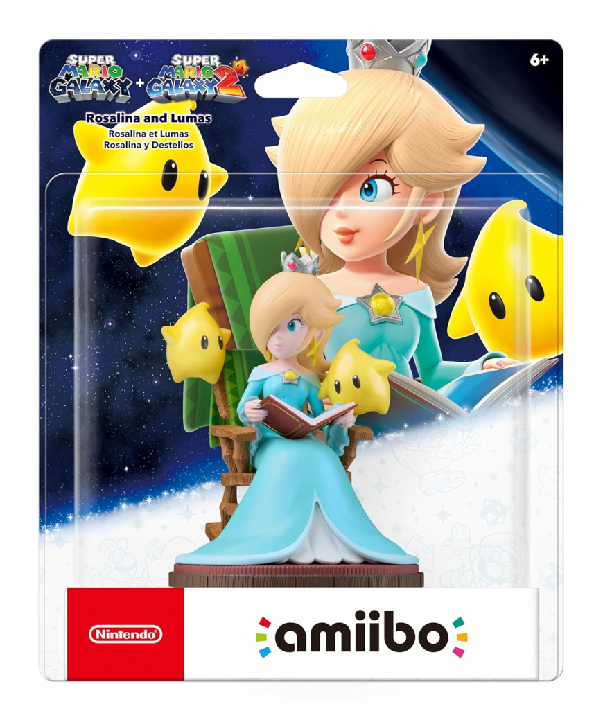 Amiibo Rosalina and Lumas Super Mario Galaxy + Super Mario Galaxy2 Series figure