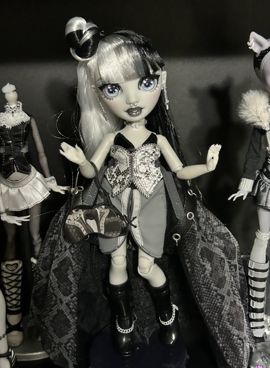 Irl photos of Shadow High Collector Heather doll