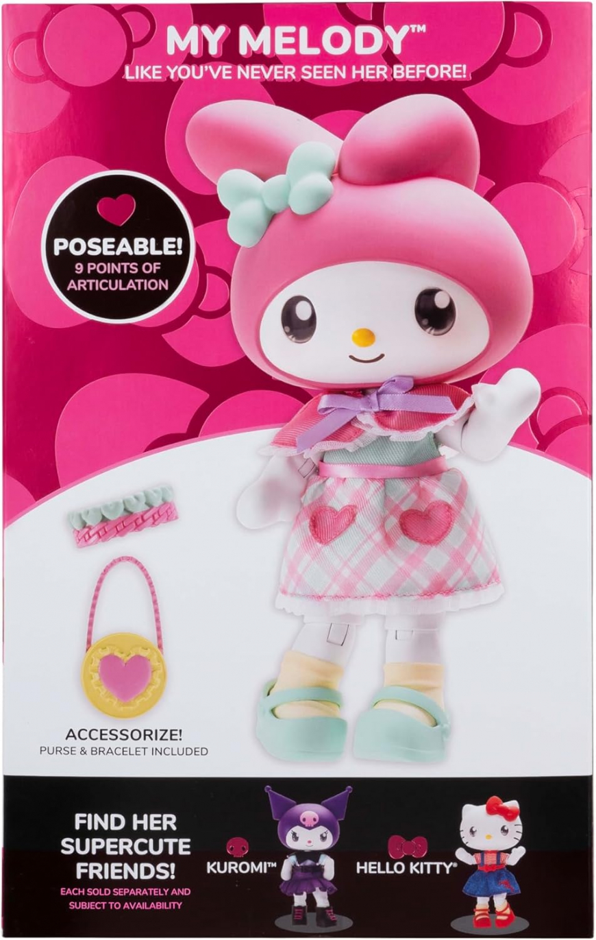 Hello Kitty and Friends Articulated Figure Classic My Melody doll doll
