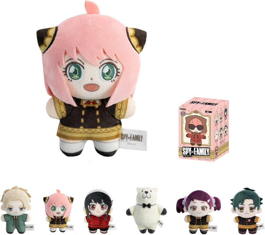 POP MART SPY × FAMILY Character Series Plush Blind Box Figures