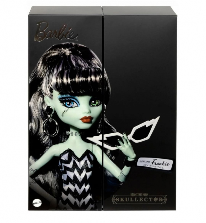 Monster High x Barbie Frankie Stein Barbie Mattel 80th Anniversary doll