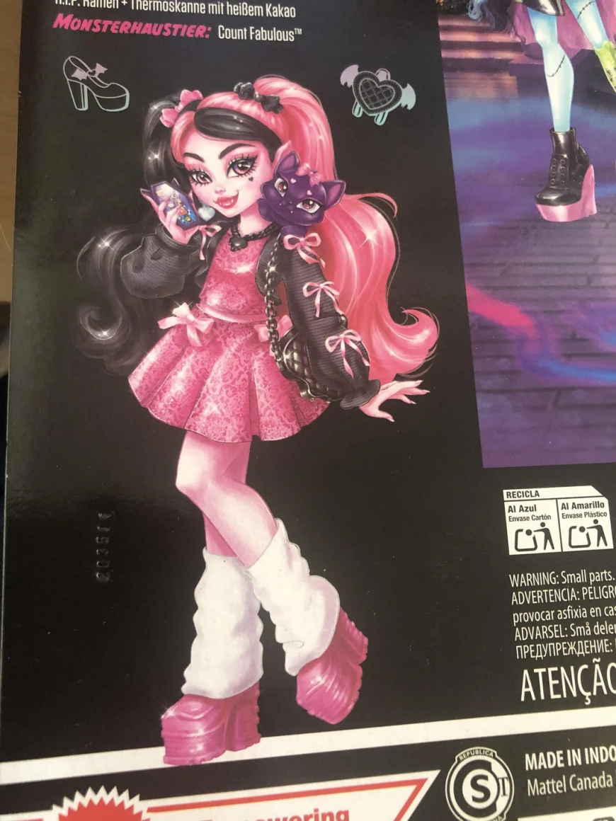 Monster High core refresh 2025 in real life photos