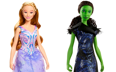 New Wicked 2 For Good movie dolls 2025 from Mattel