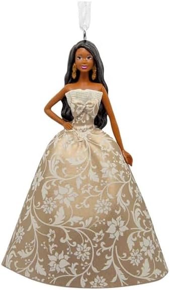 Hallmark Mattel Holiday Barbie 2025 dolls Christmas Ornaments
