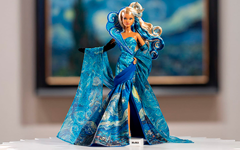 Barbie MoMA-Inspired Vincent van Gogh doll