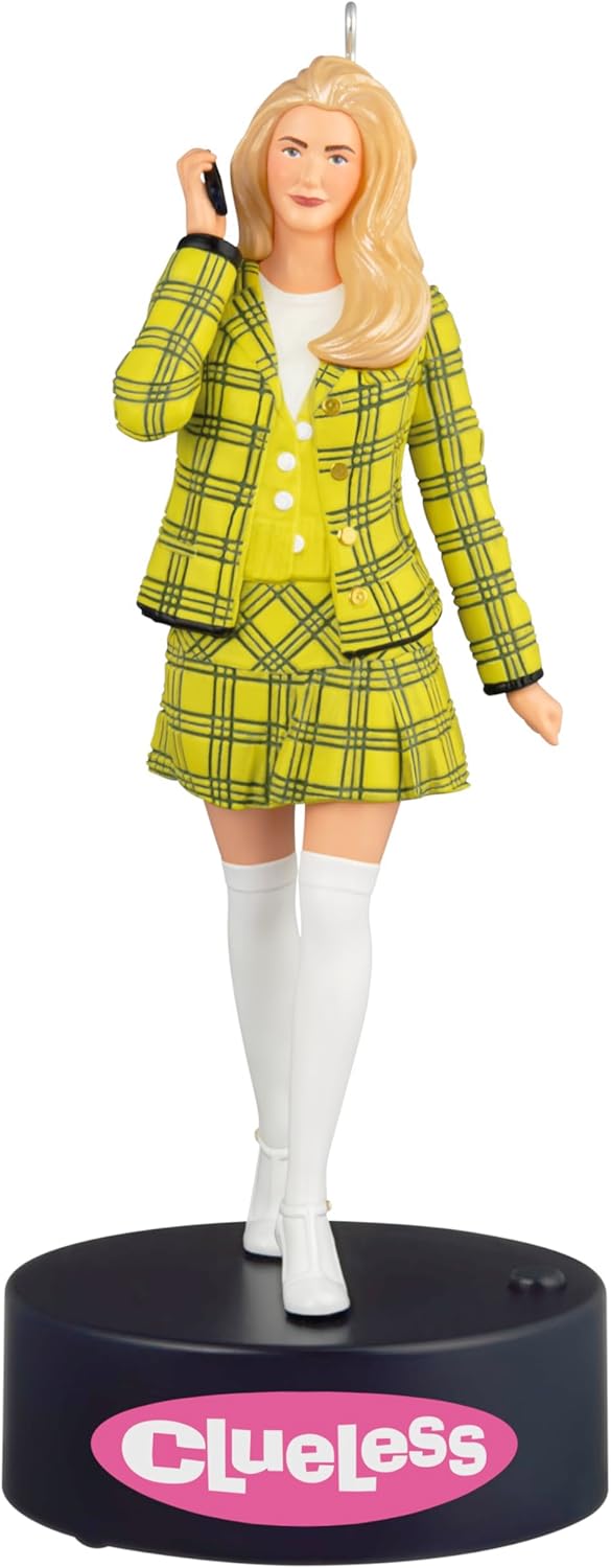 Hallmark Keepsake Christmas Ornament 2025 Clueless Cher Horowitz with Sound