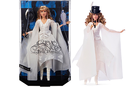 Barbie Signature Stevie Nicks 2025 Bella Donna doll in white outfit