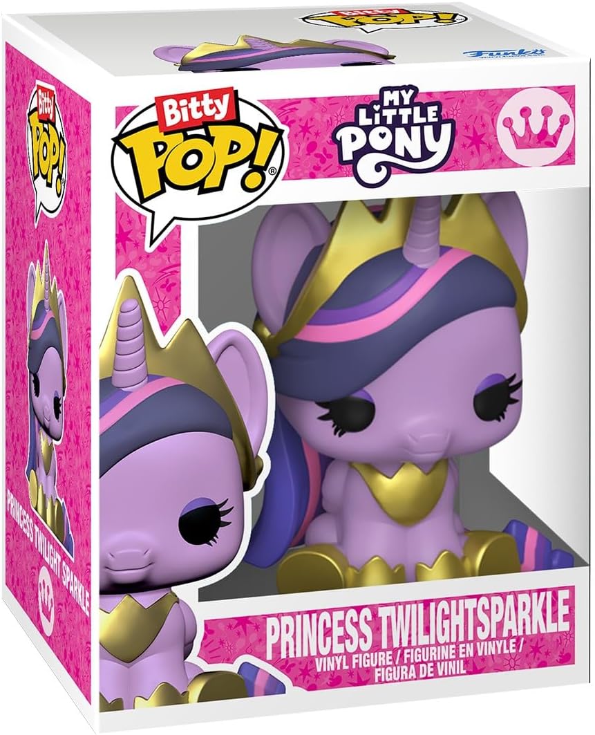 Funko Pop Bitty Boxes My Little Pony Canterlot Castle Playset with Princess Luna and Princess Celestia