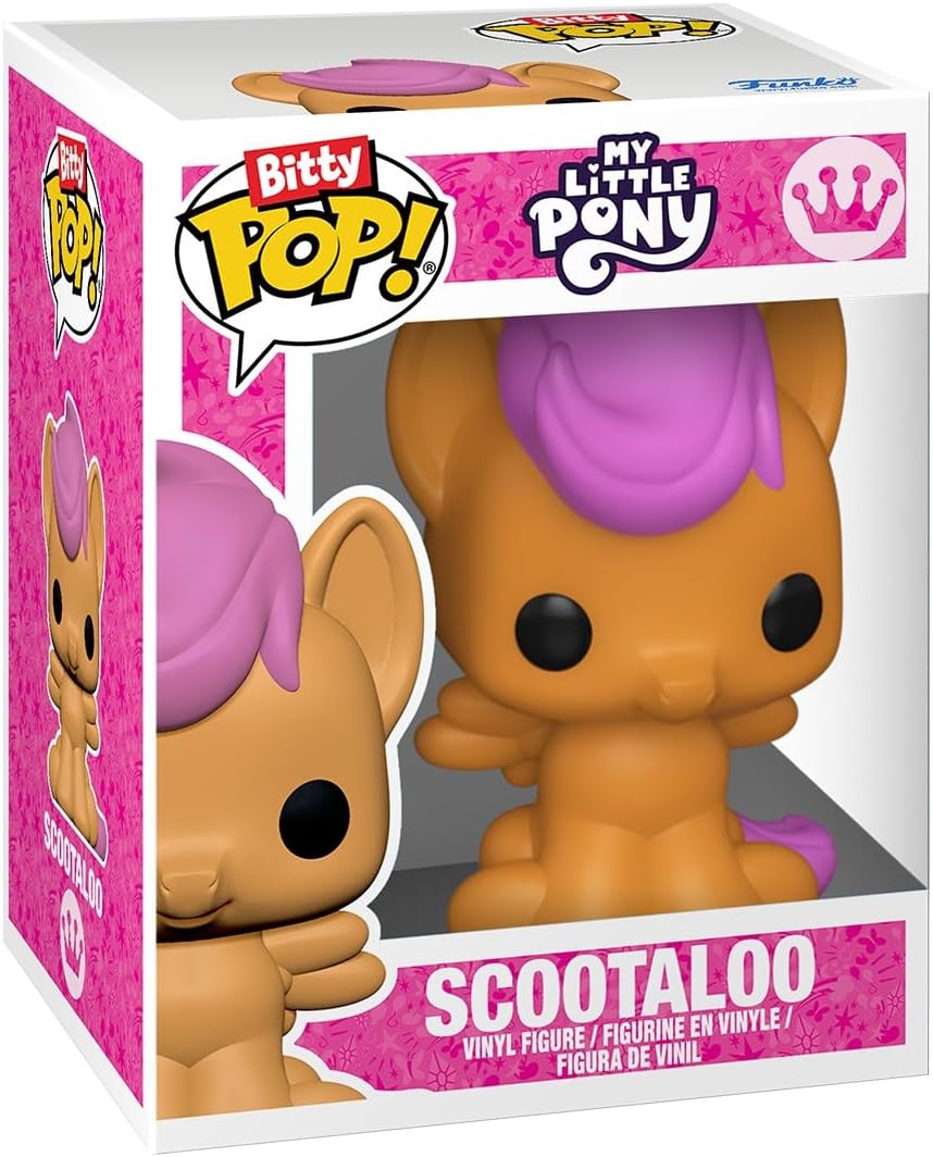 Funko Pop! Bitty: My Little Pony - Twilight Sparkle, Fluttershy, Discord, and Dr. Hooves