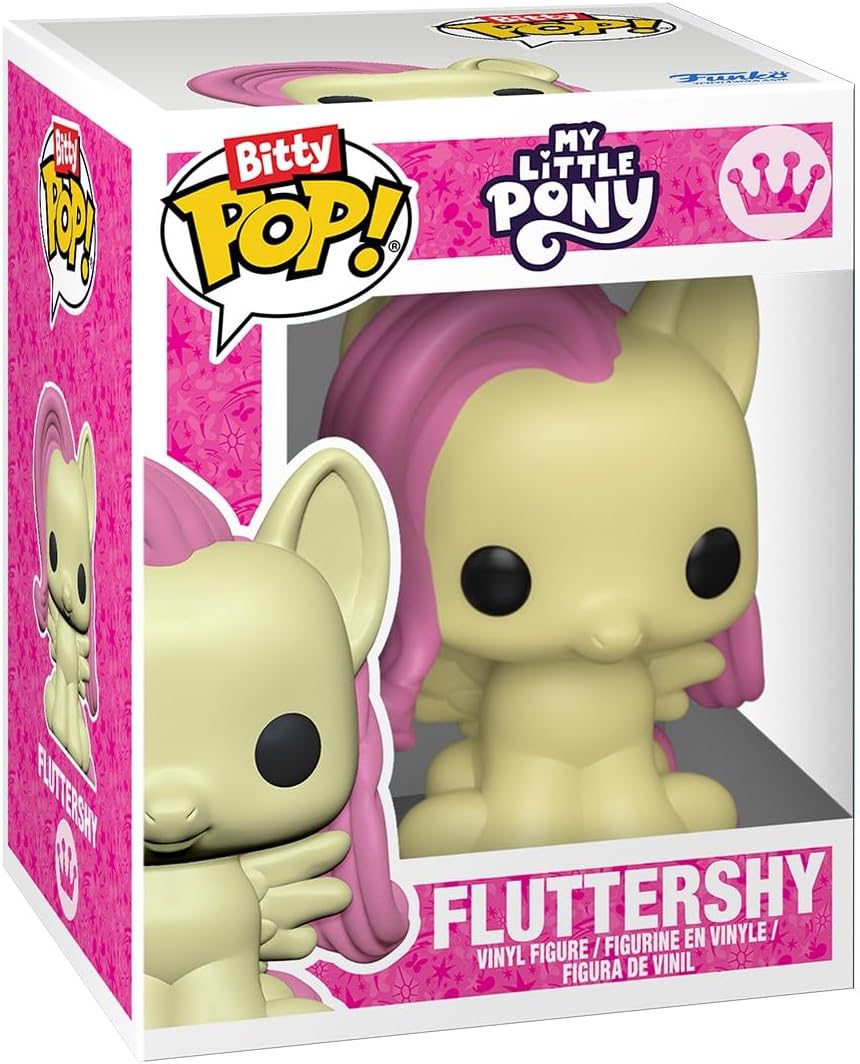 Funko Pop! Bitty: My Little Pony - Twilight Sparkle, Fluttershy, Discord, and Dr. Hooves