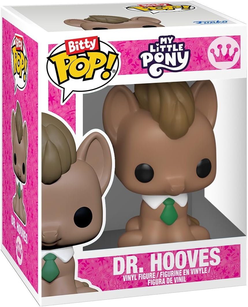 Funko Pop! Bitty: My Little Pony - Twilight Sparkle, Fluttershy, Discord, and Dr. Hooves