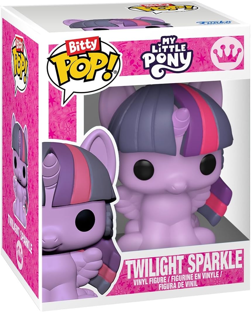 Funko Pop! Bitty: My Little Pony - Twilight Sparkle, Fluttershy, Discord, and Dr. Hooves