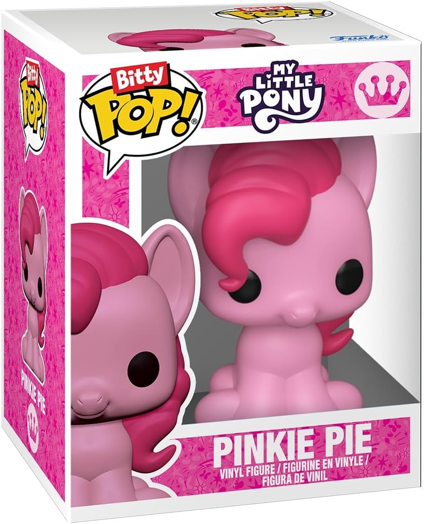 Funko Pop! Bitty: My Little Pony - Pinkie Pie, Rarity, Trixie, and Derpy