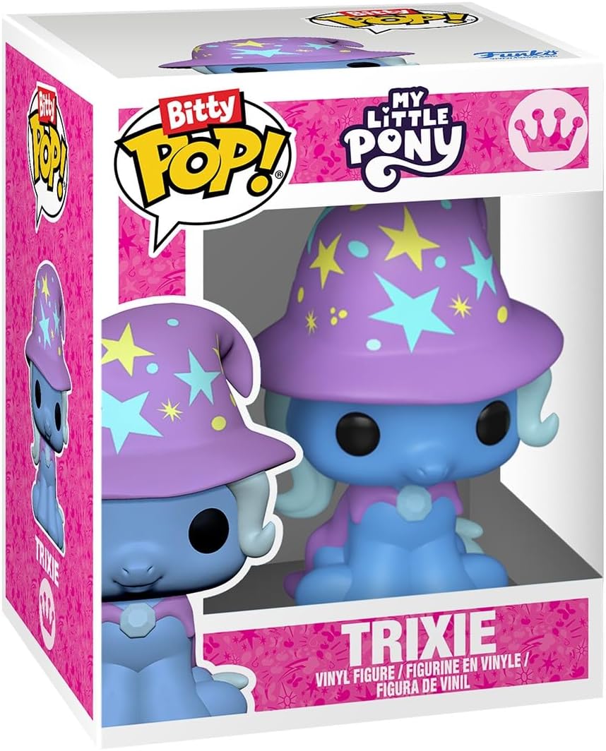 Funko Pop! Bitty: My Little Pony - Pinkie Pie, Rarity, Trixie, and Derpy