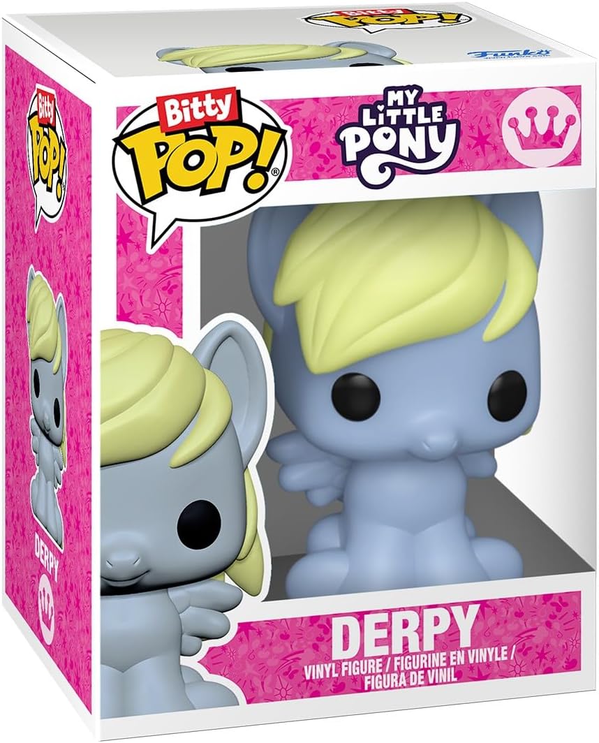 Funko Pop! Bitty: My Little Pony - Pinkie Pie, Rarity, Trixie, and Derpy