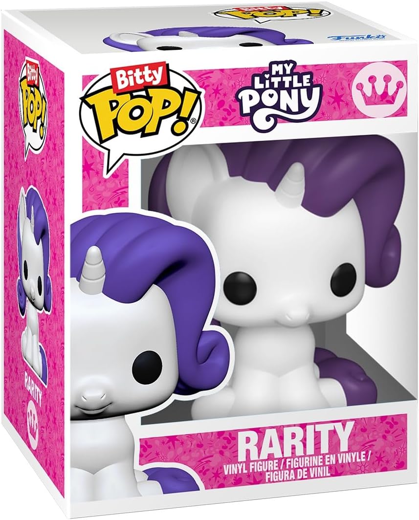 Funko Pop! Bitty: My Little Pony - Pinkie Pie, Rarity, Trixie, and Derpy