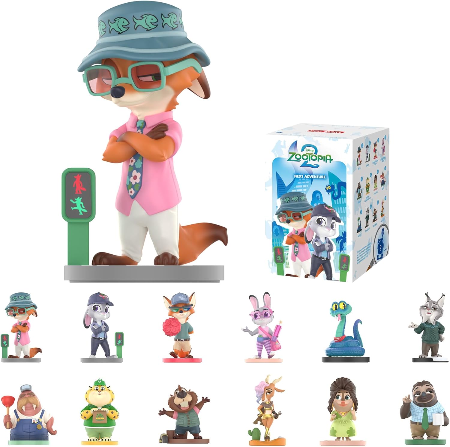 POP MART Disney Zootopia 2 Next Adventure Series Blind Box Figures