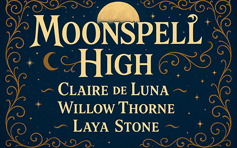 Monster High Moonspell High dolls: Claire de Luna, Willow Thorne, Laya Stone, Carina Song