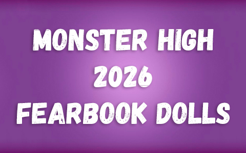 Monster High Fearbook 2026 dolls: Lagoona Blue, Ghoulia Yelps and Draculaura