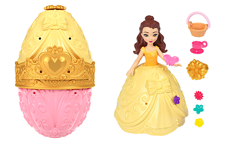Disney Princess Easter Egg Surprise with 1 Small Doll from Mattel