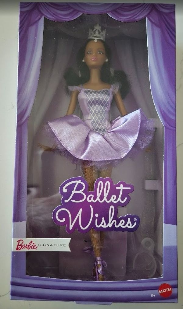 Barbie Signature Ballet Wishes 2026 doll first irl photos