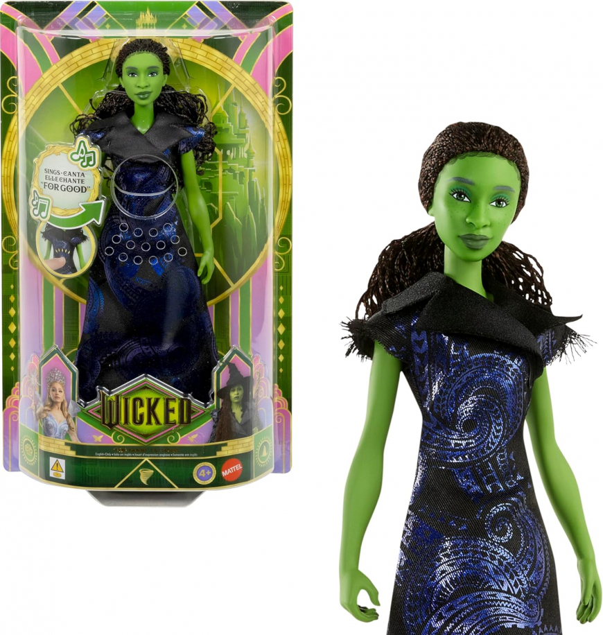 Wicked 2 singing Elphaba doll JFM09