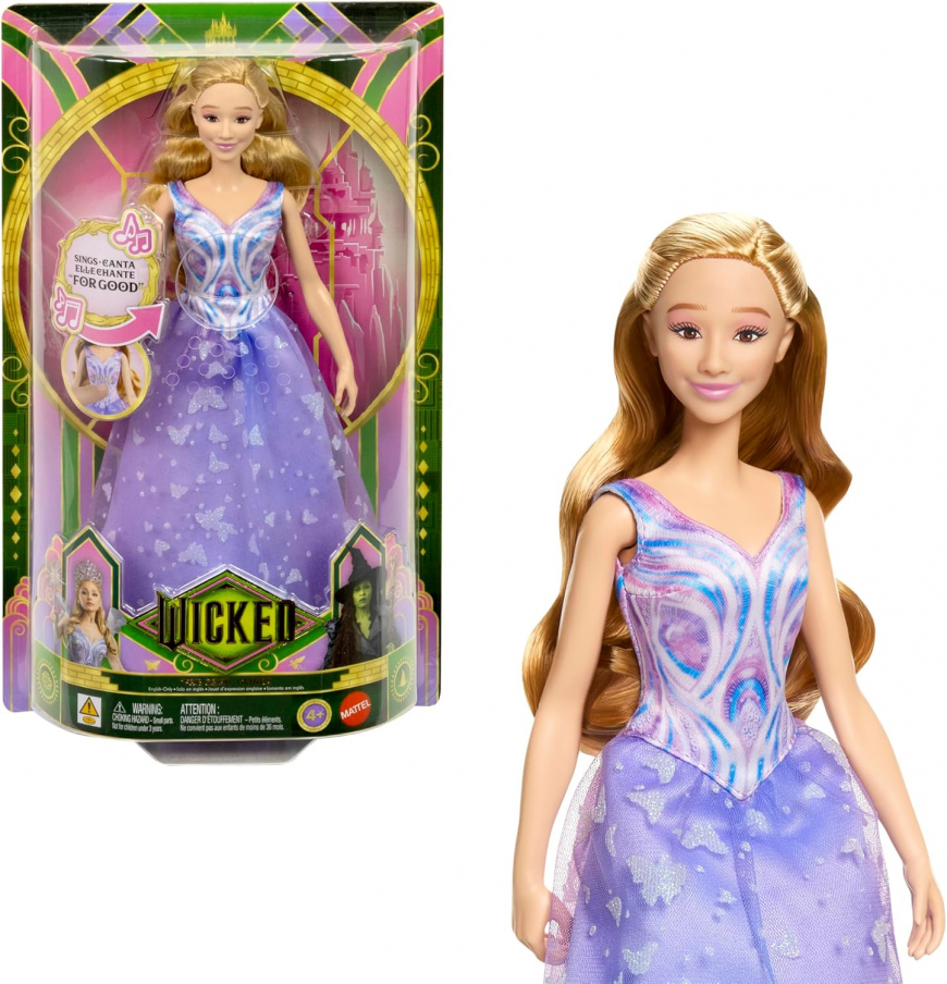 Wicked for good glinda singing doll