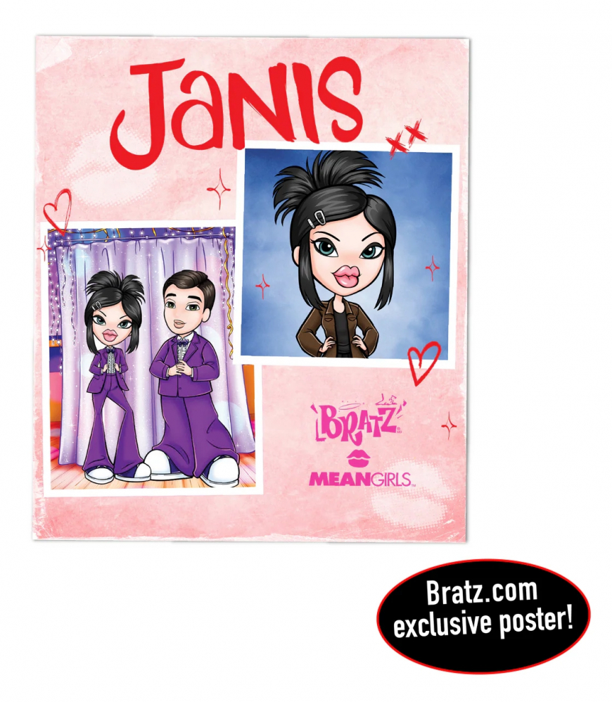Bratz x Mean Girls Spring Fling Janis doll
