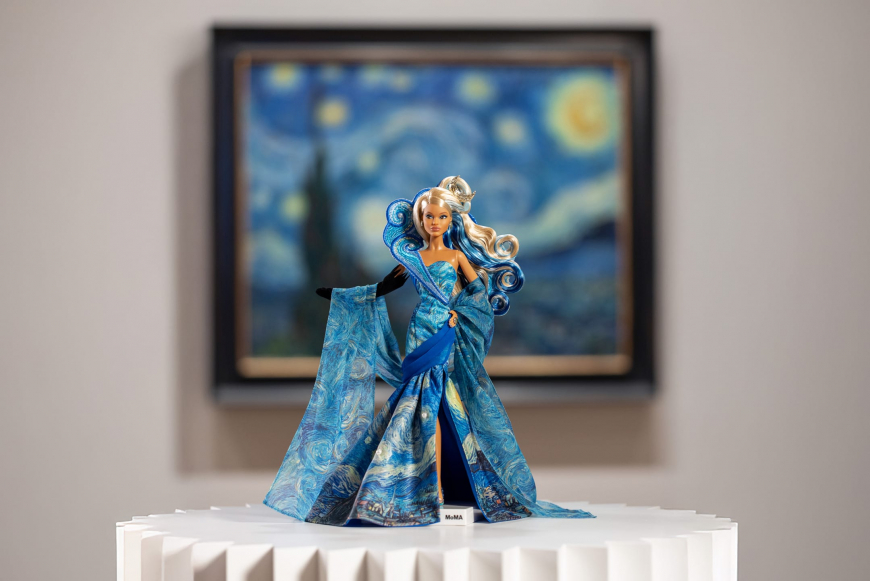Barbie MoMA-Inspired Vincent van Gogh doll