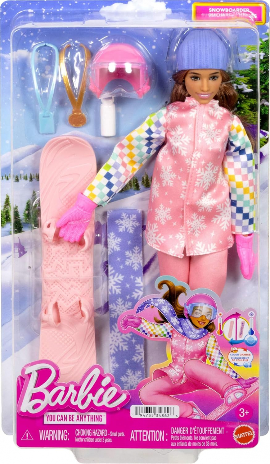 Barbie Snowboarder Doll